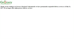 Desktop Screenshot of grocerycheckout.com